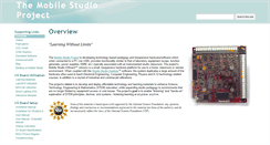 Desktop Screenshot of mobilestudioproject.com