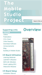 Mobile Screenshot of mobilestudioproject.com