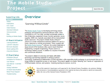 Tablet Screenshot of mobilestudioproject.com